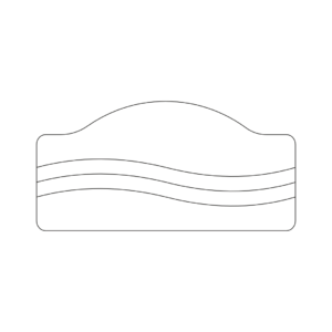 Plaque de rallye en POLYPRO 1 mm