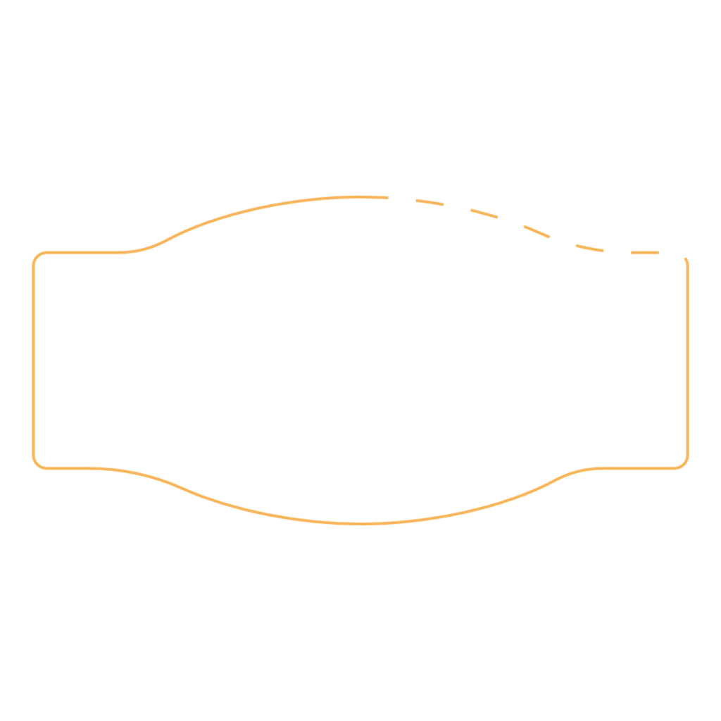 Découpe du gabarit 3 d'un adhésif de rallye