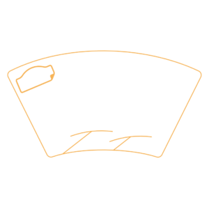 adhesif de rallye en vitrophanie